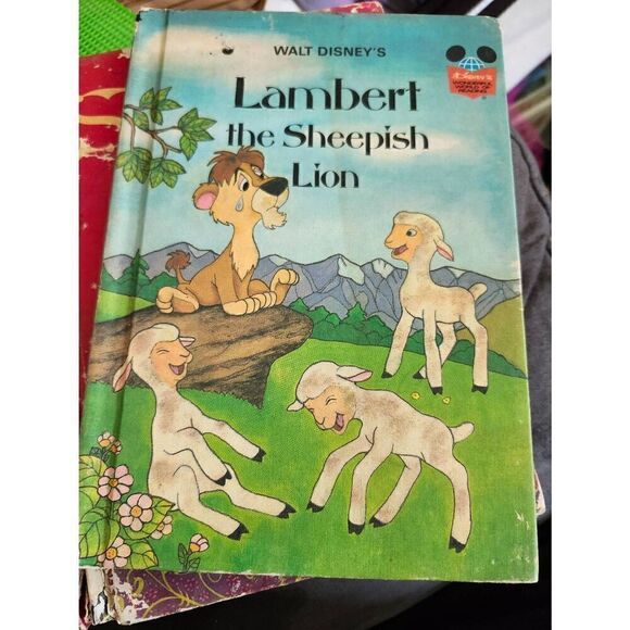 Disney Vintage Books lot of 9 A Scare For Mr. TOAD (1985) F. Lambert The Sheepis - Picture 12 of 12